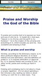 Mobile Screenshot of praise-and-worship.com